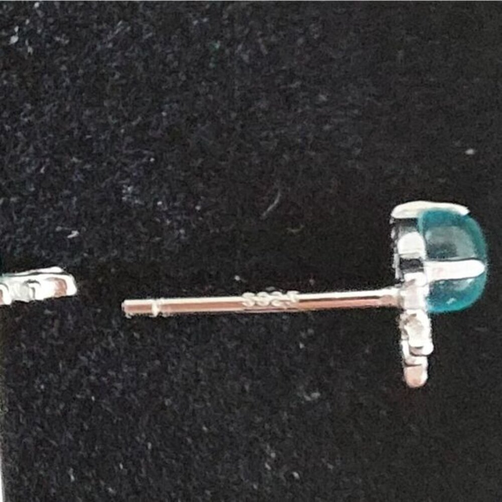 925 Sterling Silver Deer Earrings - Picture 7 of 7